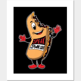 cheesesteak mascot Posters and Art